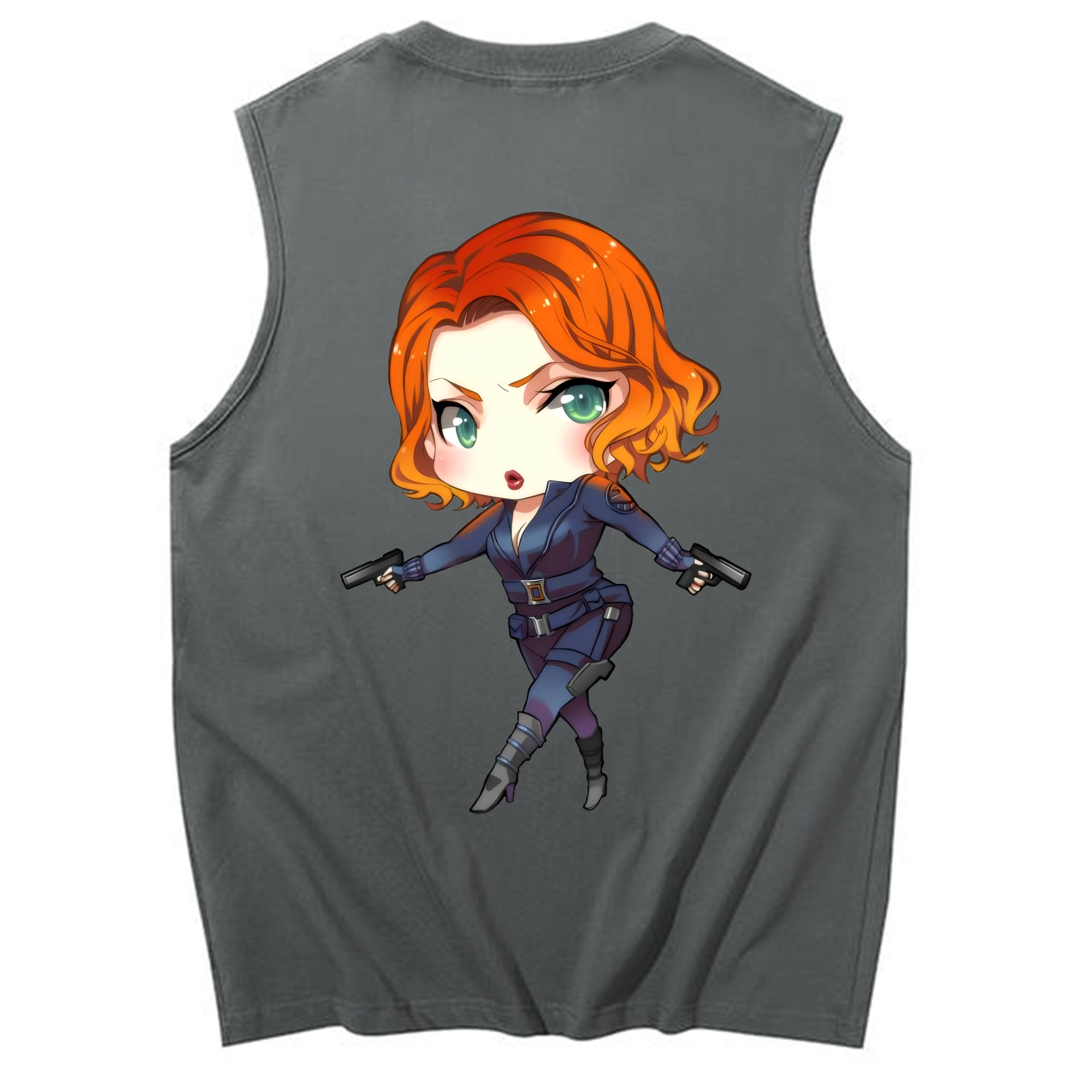 （画像用） アベンジャーズ The Avengers コットン100％タンクトップ（背面プリント）